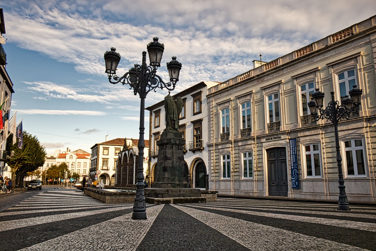 Architektūra,  Pločio,  Statybos,  Numatytas,  Istorija,  Gatvė,  Lempa,  Statula,  Fasadas,  Ponta_Delgada