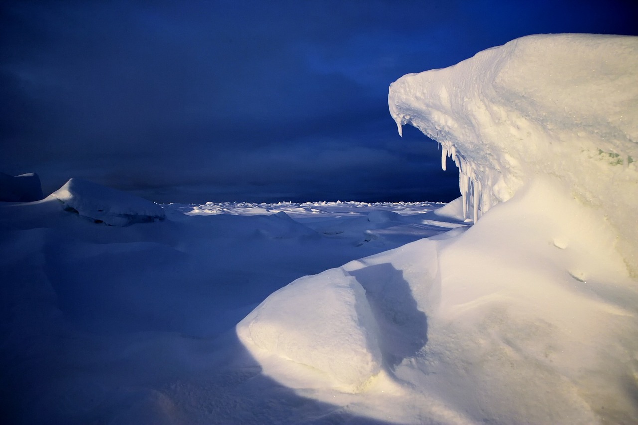 Arktinė, Jūra, Vandenynas, Vanduo, Antarctica, Žiema, Sniegas, Ledas, Dangus, Debesys