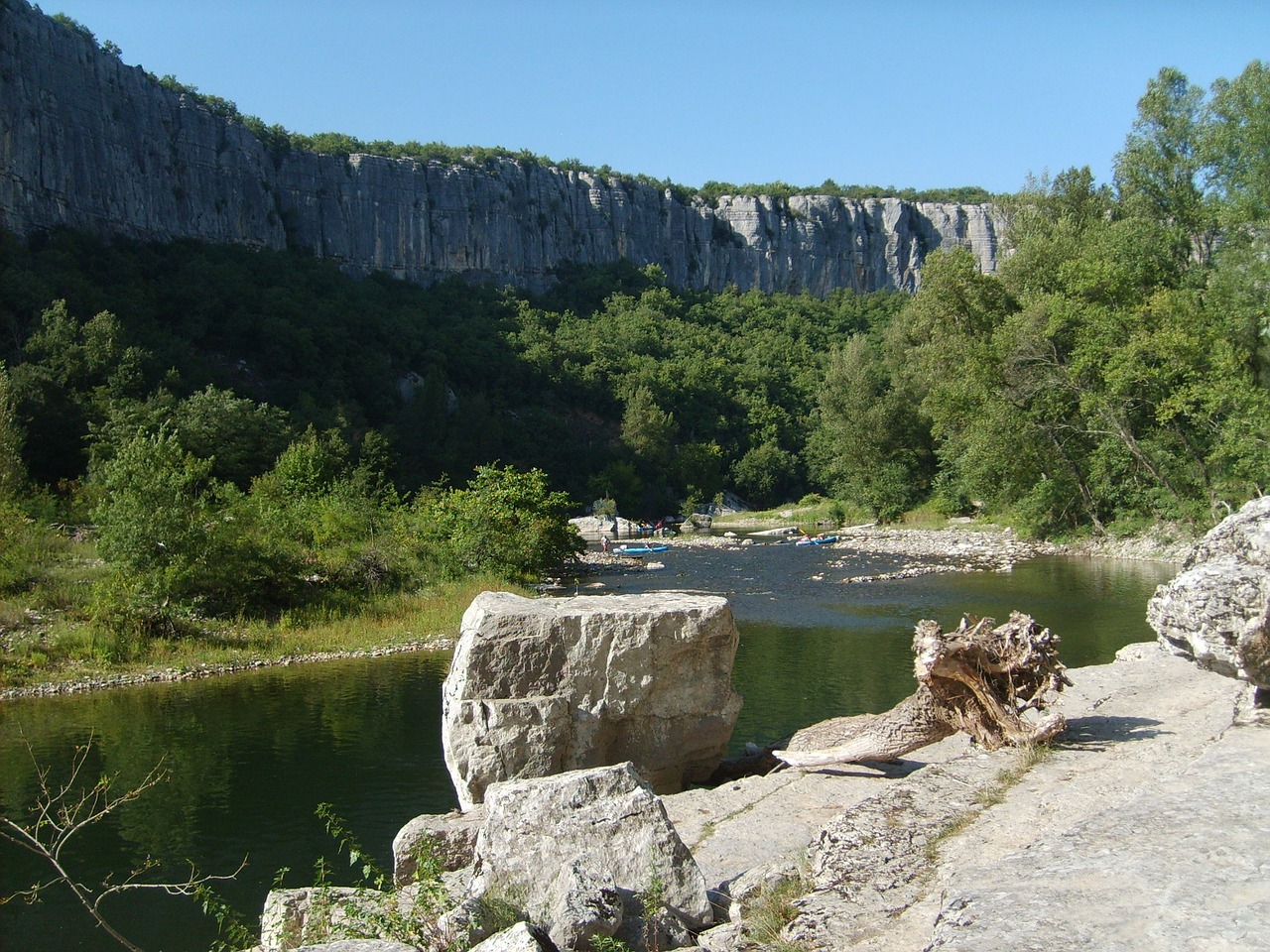 Ardèche, Rokas, Laukinis Kempingas, Nemokamos Nuotraukos,  Nemokama Licenzija