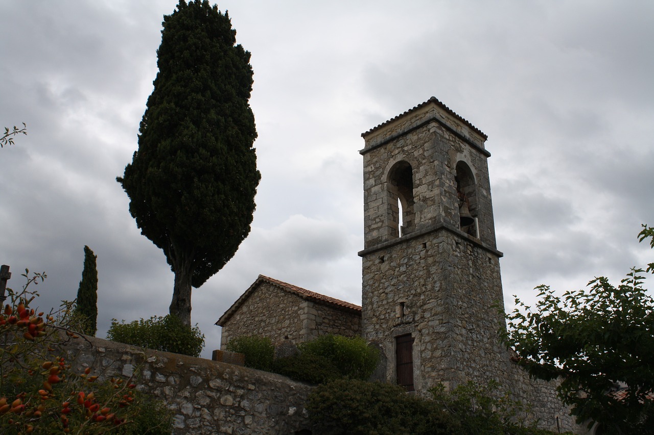 Ardèche, Bažnyčia, France, Nemokamos Nuotraukos,  Nemokama Licenzija