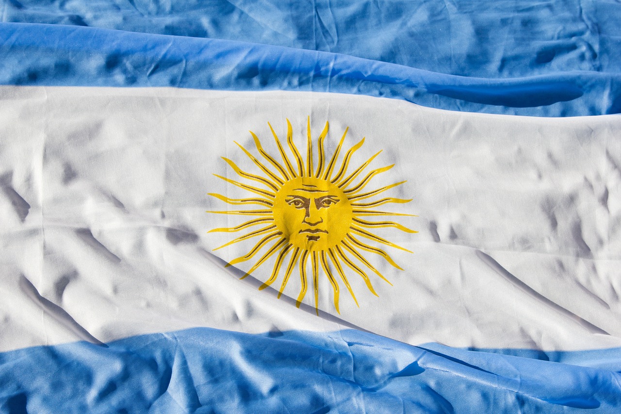 Argentina Vėliavos,  Argentina,  Pasaulio,  Bangų,  Celeste,  Tauta,  Liepsna,  Saulė,  Baltos Spalvos,  Pilietis