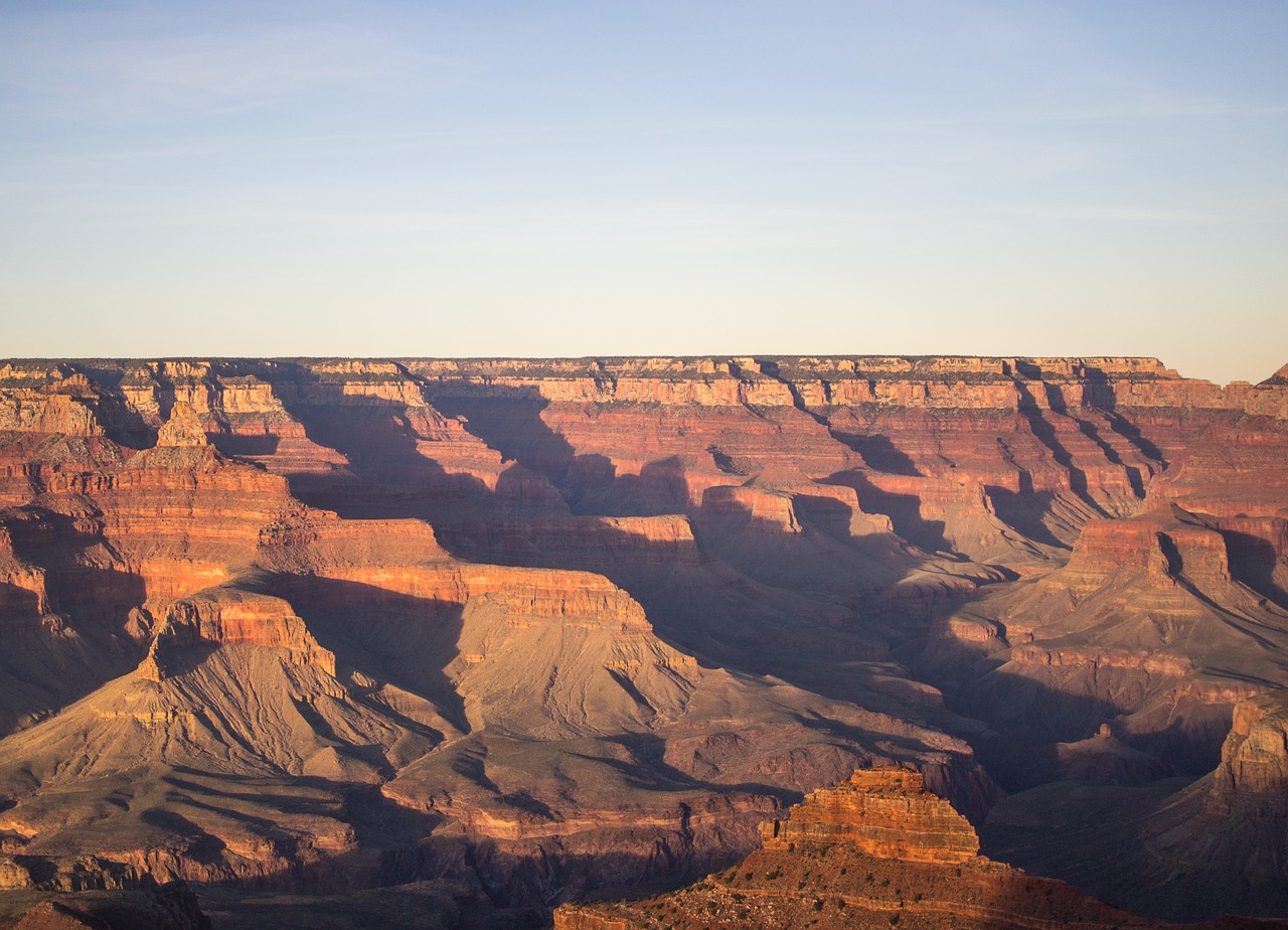 Arizona, Didysis Kanjonas, Usa, Akmenys, Saulėlydis, Gorge, Kanjonas, Kraštovaizdis, Perspektyva, Atmosfera