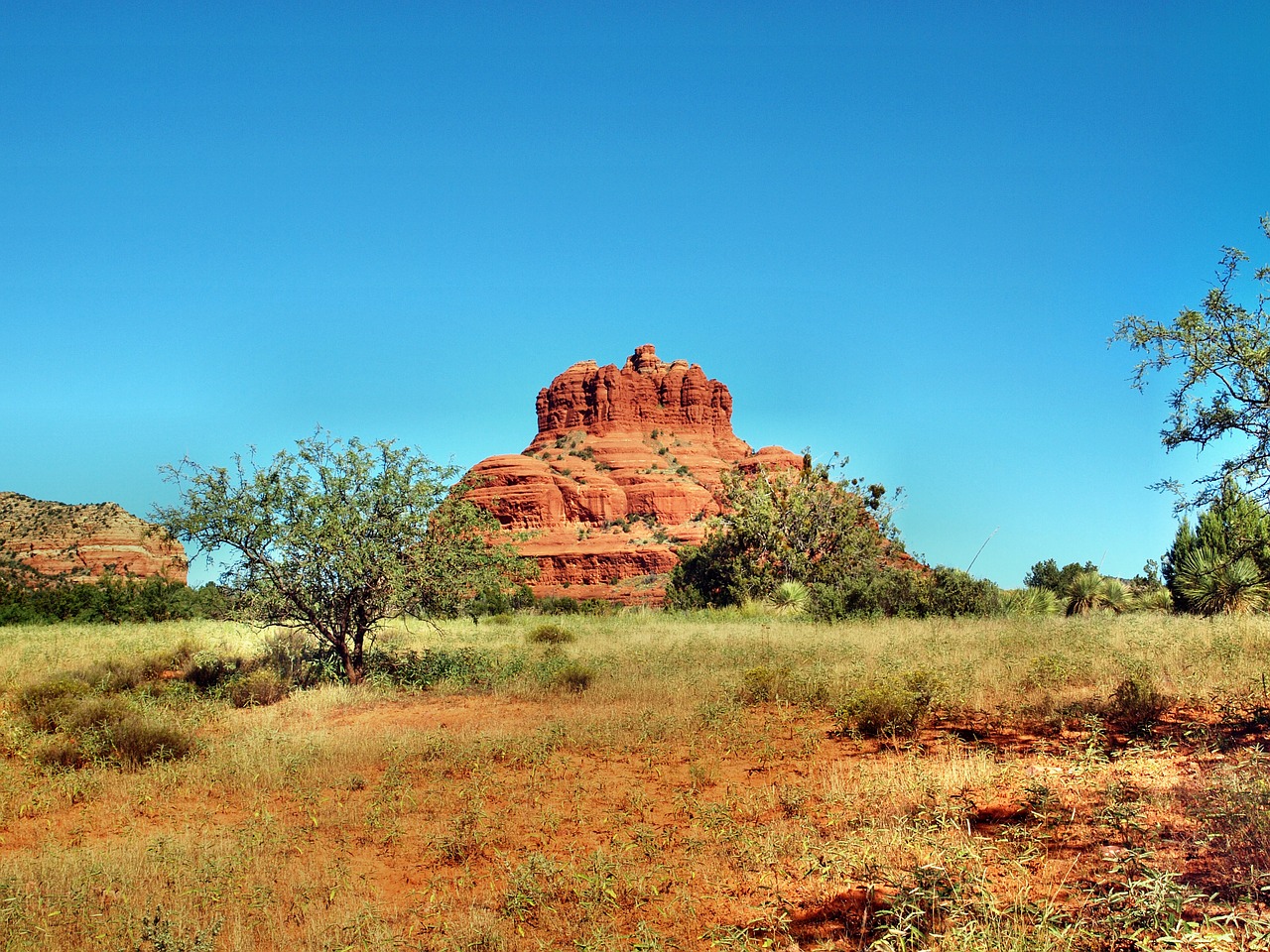 Arizona,  Sedona,  Bell Rock,  Raudona Roko,  Amerikietis,  Jungtinės Valstijos,  Usa, Nemokamos Nuotraukos,  Nemokama Licenzija