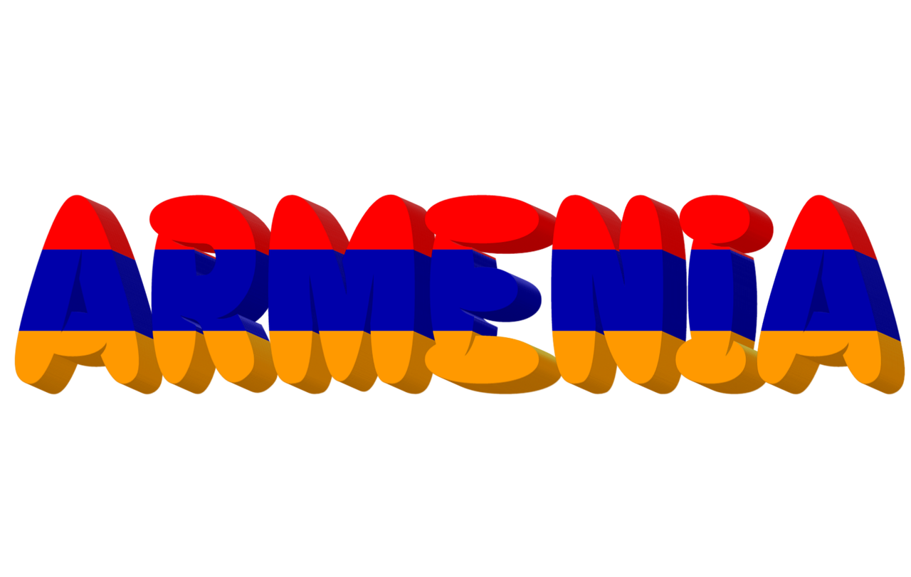 Armėnija, Šalis, Vėliava, 3D, Nemokamos Nuotraukos,  Nemokama Licenzija