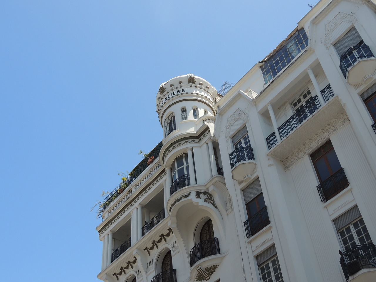 Art Deco,  Casablanca,  Essentiel,  Žemėlapis,  Architektūra,  Eksterjeras,  Maroc,  Marokas,  Miesto,  Pastatas