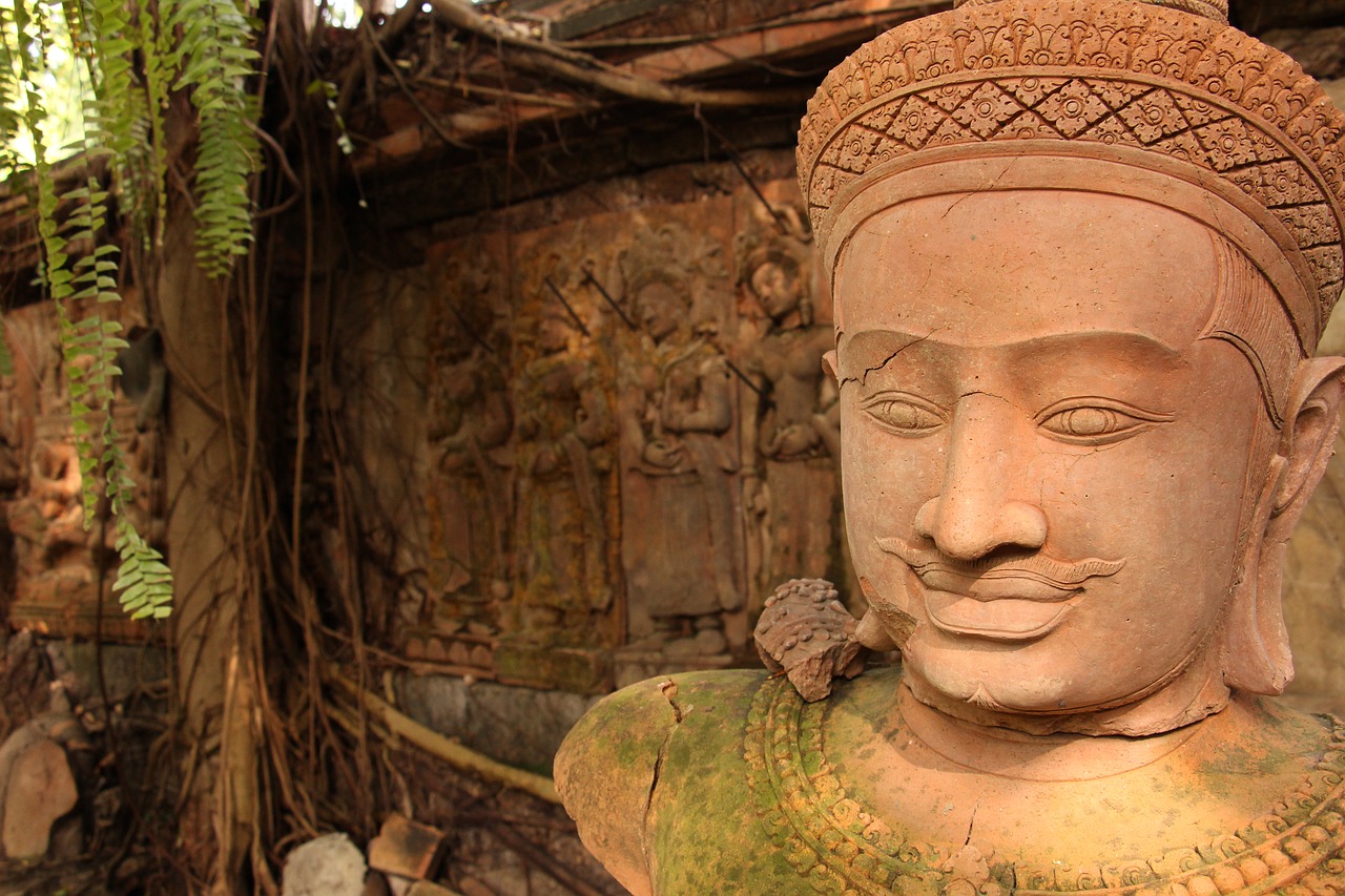 Meno Milijonai, Khmer, Molio Skulptūra, Nemokamos Nuotraukos,  Nemokama Licenzija