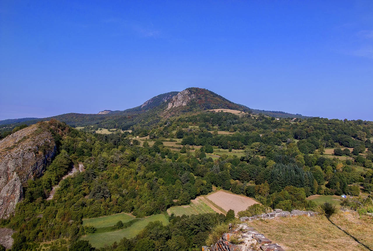 Artias, Retournac, Kalnas, France, Gamta, Žygiai, Miškas, Aukšta Liura, Auvergne, Laukinis