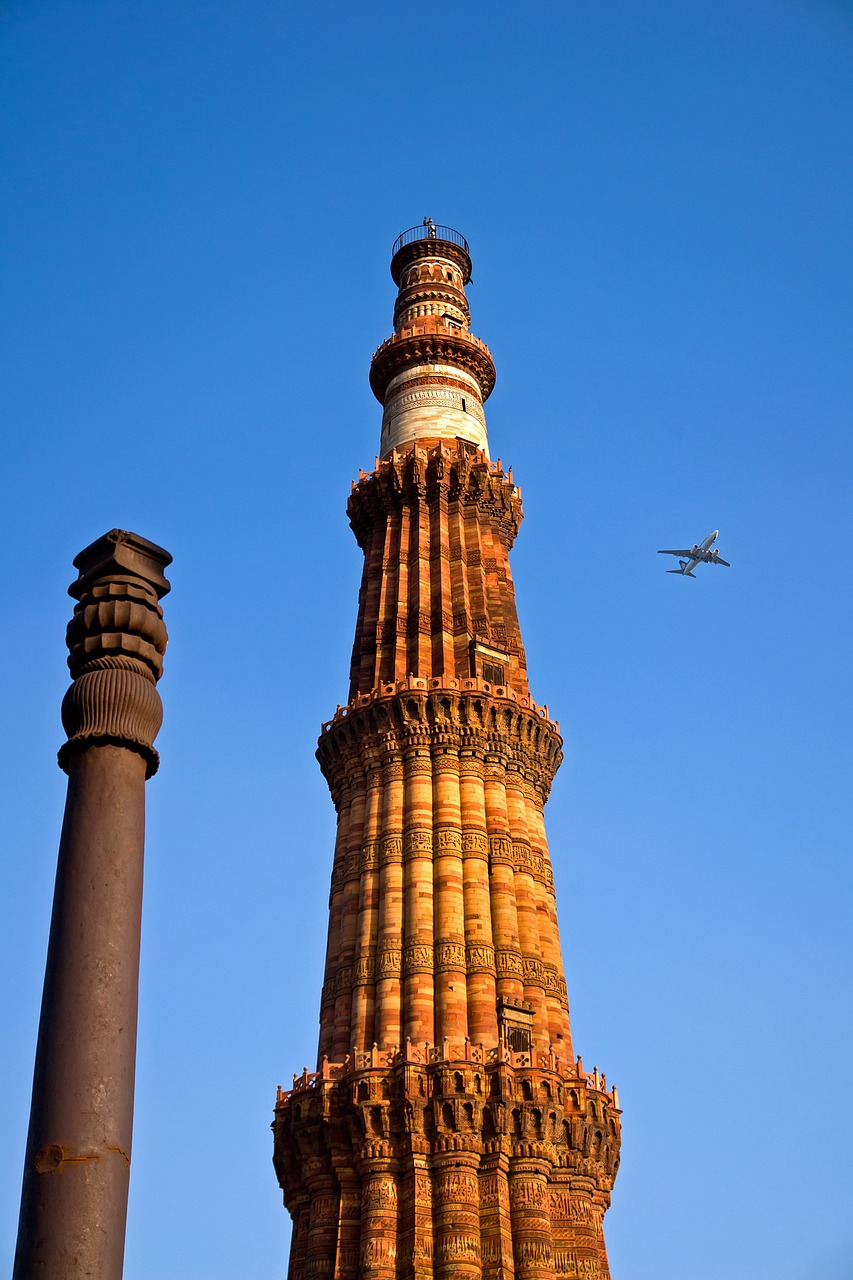 Ashoko Ramstis, Qutab Minar, Indija, Delhi, Metalas, Minar, Paminklas, Nacionalinis, Lauke, Istorija