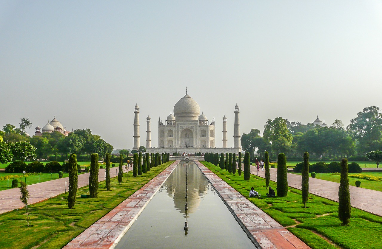 Asija, Indija, Taj Mahal, Agra, Uttar Pradesh, Mečetė, Mauzoliejus, Kelionė, Turizmas, Pasaulis
