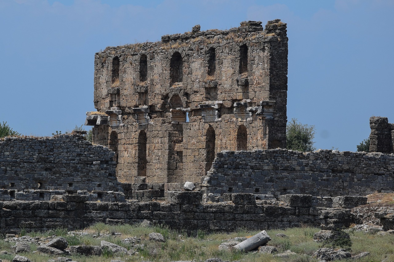 Aspendos,  Senovės Laikai,  Sugadinti,  Fasadas,  Istorija,  Statyba,  Architektūra, Nemokamos Nuotraukos,  Nemokama Licenzija