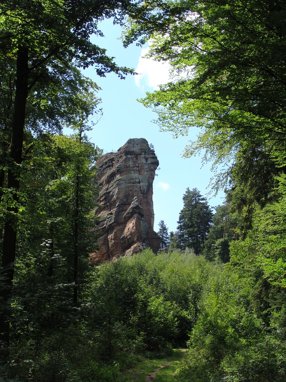 Asselstein, Pfalz, Pfälzerwald, Rokas, Alpinizmas, Vertikalus, Ekstremalios, Nuotykis, Uolos, Gamta