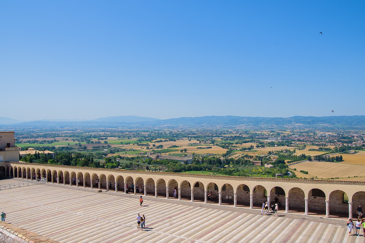Assisi, Asiz, Kvadratas, Vienuolynas, Nemokamos Nuotraukos,  Nemokama Licenzija