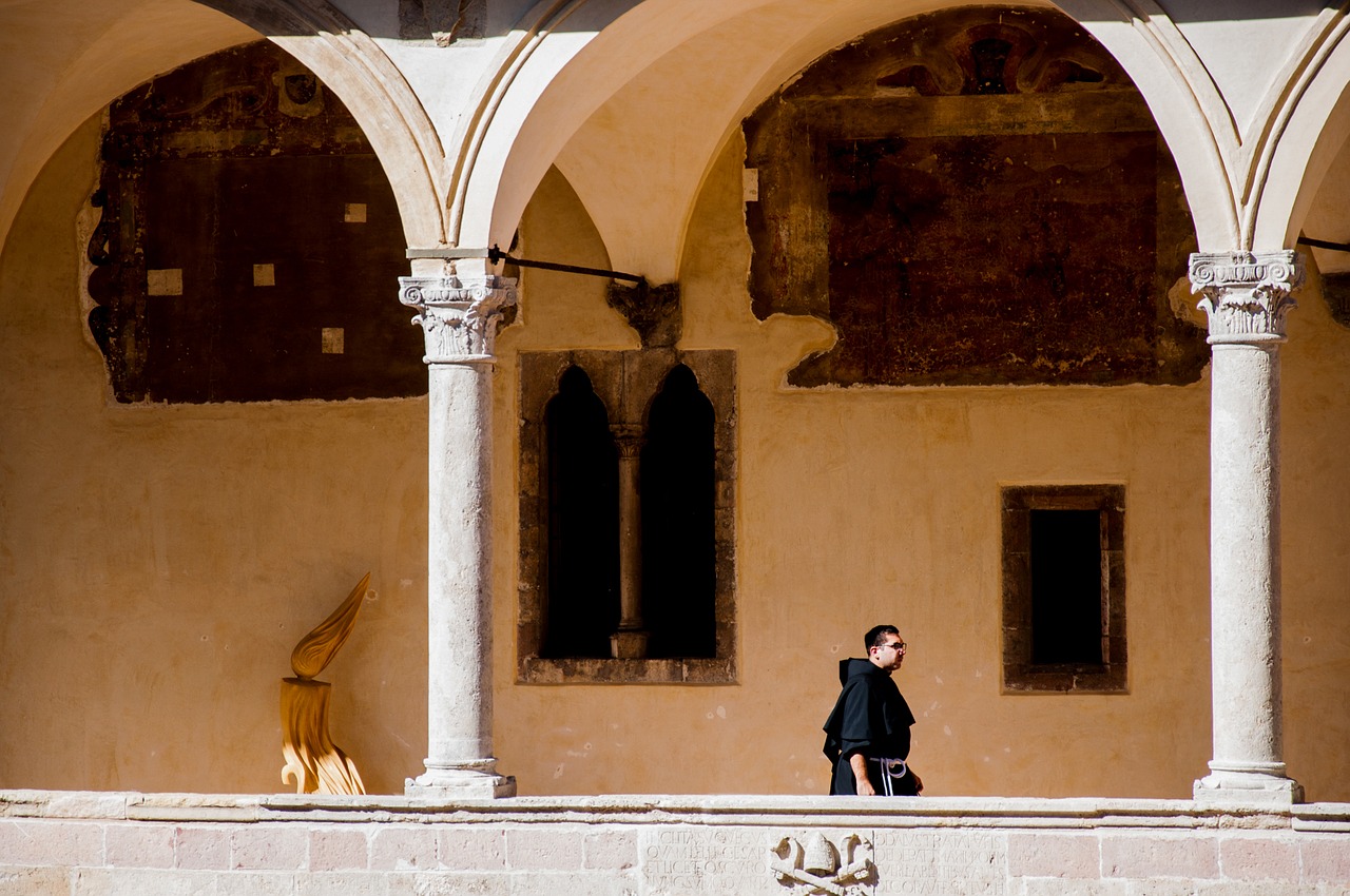 Assisi, Umbria, Vienuolynas, Bazilika, Franciscans, Nemokamos Nuotraukos,  Nemokama Licenzija