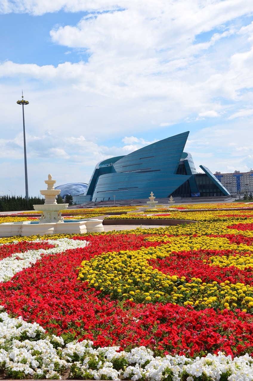 Astana, Architektūra, Gėlės, Kelionė, Nemokamos Nuotraukos,  Nemokama Licenzija