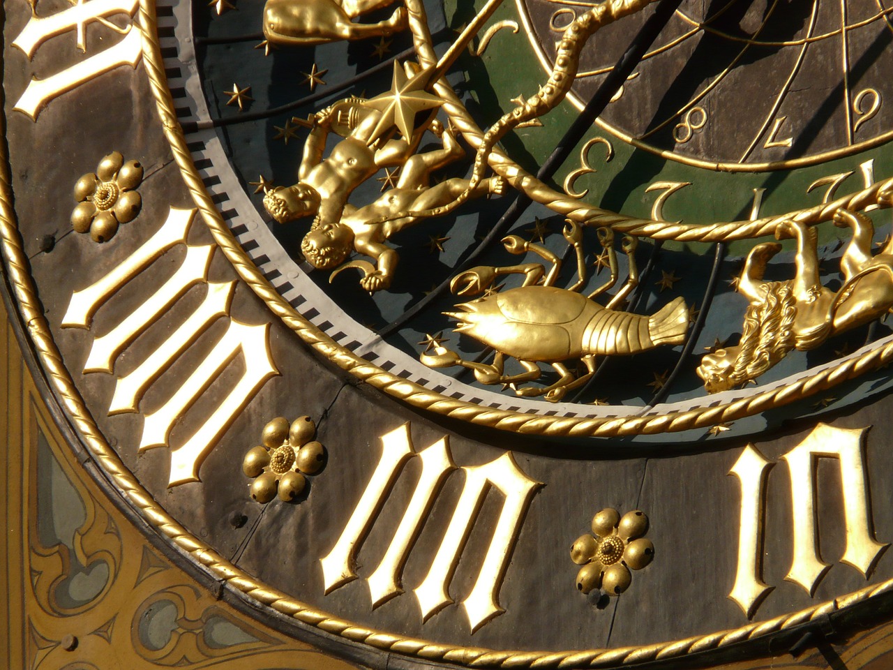 Astronominis Laikrodis, Laikrodis, Laikas, Laikas, Data, Diena, Mėnuo, Metai, Zodiako, Zodiako Žiedas