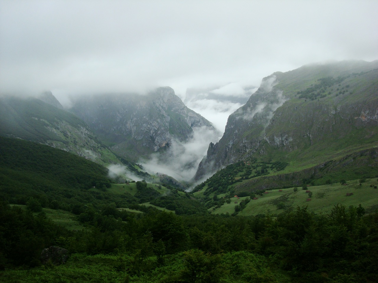 Asturias, Ascension, Piko, Urriellu, Kaimas, Kalnai, Alpinizmas, Žygiai, Laukinė Gamta, Savęs Pakankamas