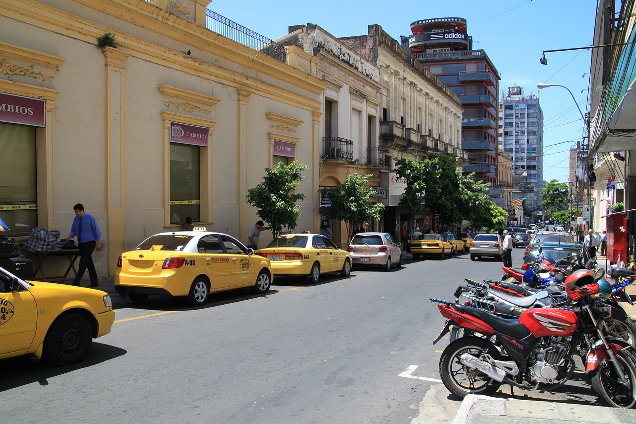 Asunción Paraguay, Paragvajus, Pietų Amerika, Kelias, Taksi, Nemokamos Nuotraukos,  Nemokama Licenzija