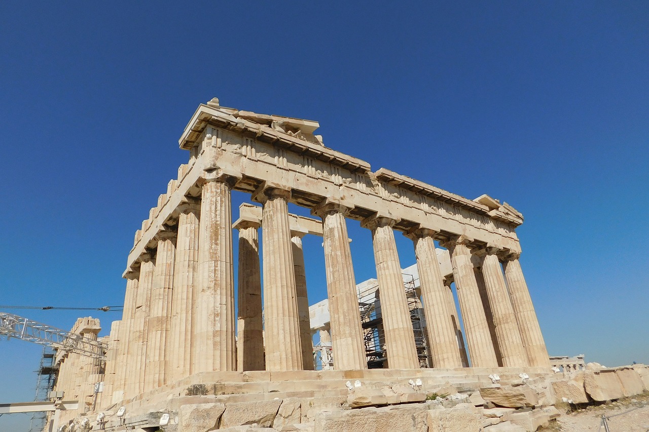Atėnas, Akropolis, Senovės, Griuvėsiai, Paminklas, Marmuras, Mitologija, Architektūra, Žinomas, Atėnas