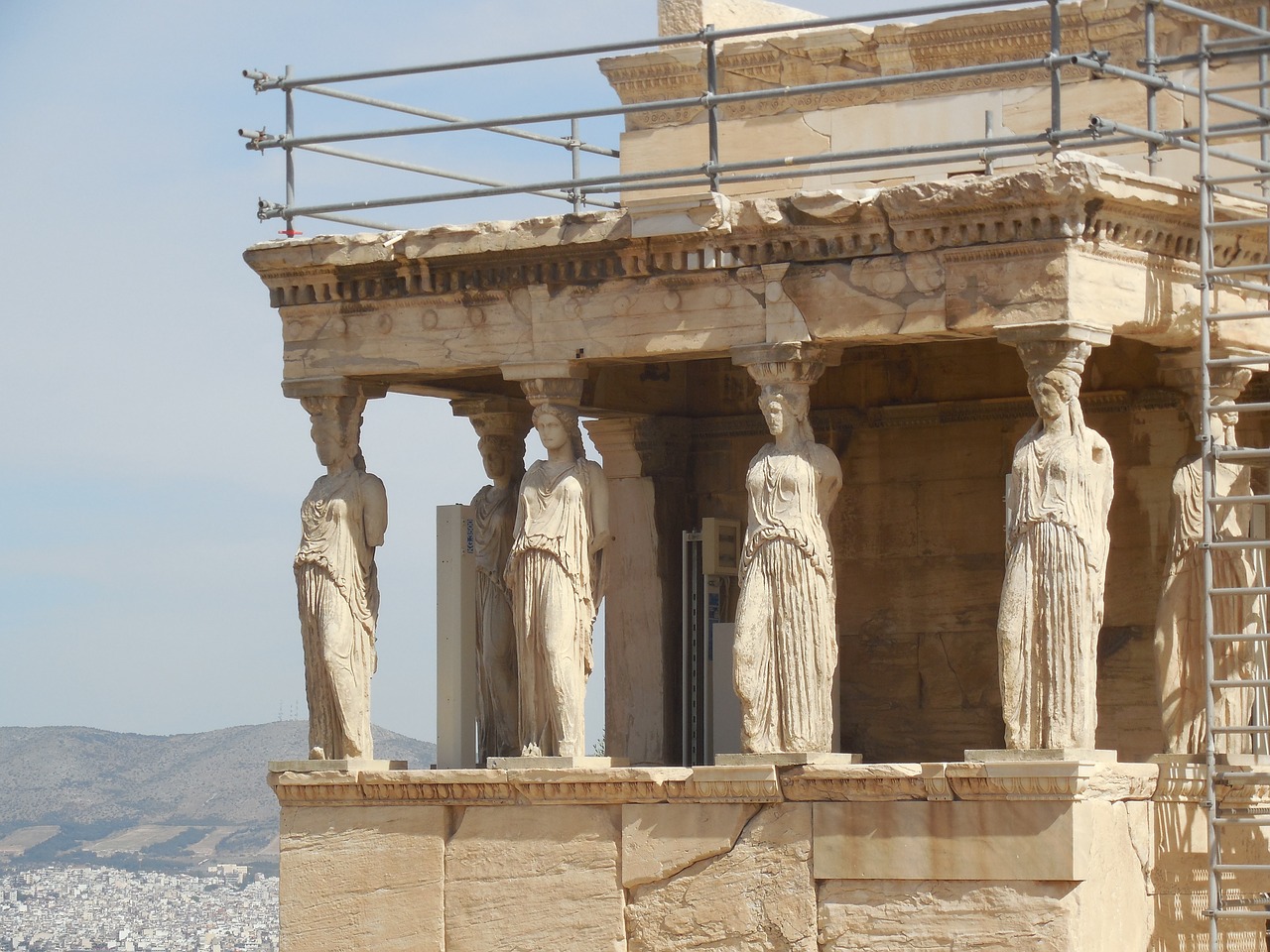 Atėnas, Graikija, Senovės, Graikų Kalba, Europa, Architektūra, Orientyras, Šventykla, Diana, Istorinis