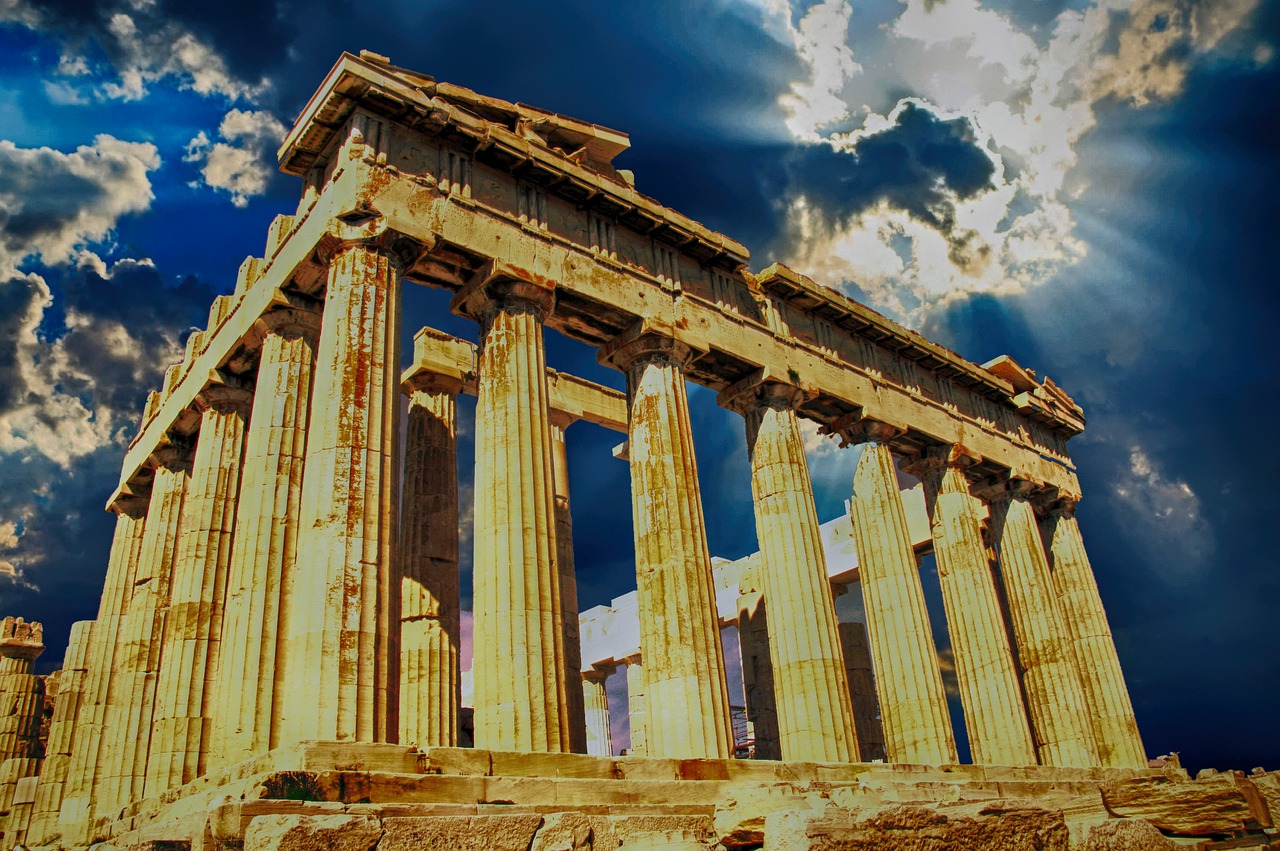 Atėnas, Graikija, Senovės, Architektūra, Akropolis, Pastatas, Istorija, Klasikinis, Šventykla, Paminklas