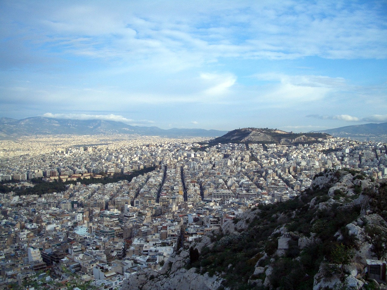 Atėnas, Graikija, Panorama, Miestas, Ekskursijos, Nemokamos Nuotraukos,  Nemokama Licenzija
