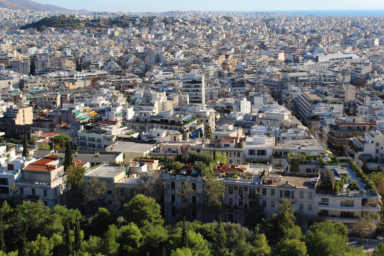 Atėnas, Artimas Atsiskaitymas, Pietus Europietis Didelis Miestas, Nemokamos Nuotraukos,  Nemokama Licenzija