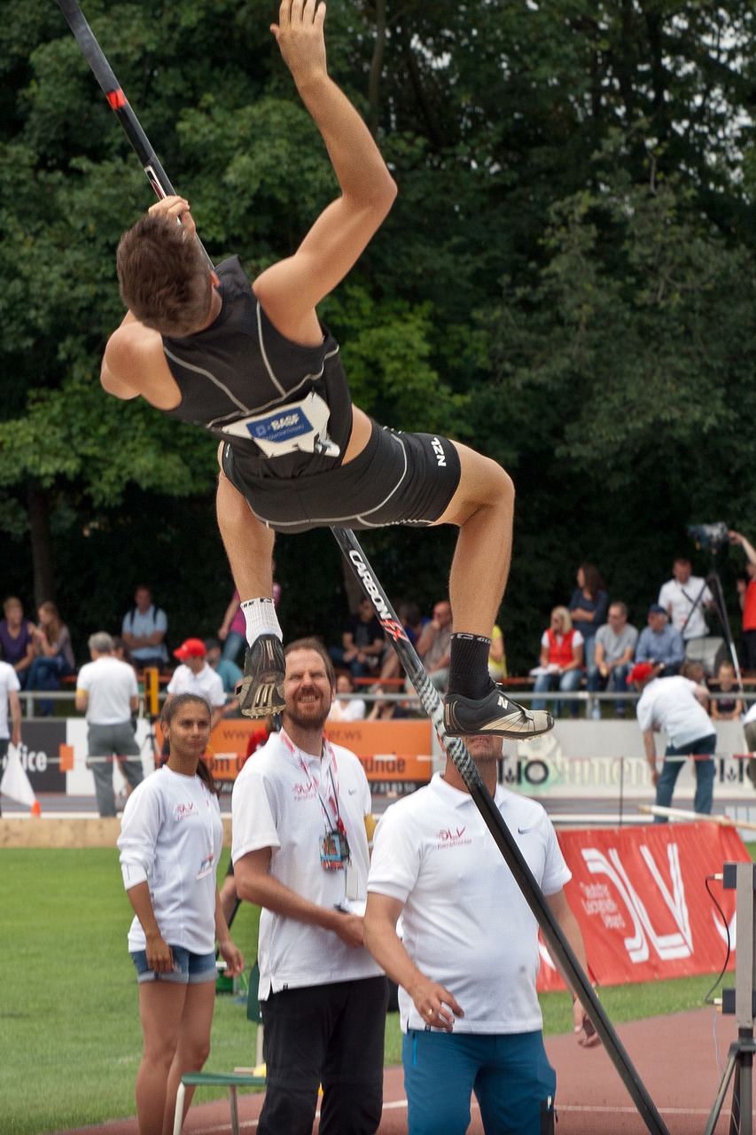 Lengvoji Atletika, Pole Vault, Sportas, Junior Gala Manheimas, Nemokamos Nuotraukos,  Nemokama Licenzija