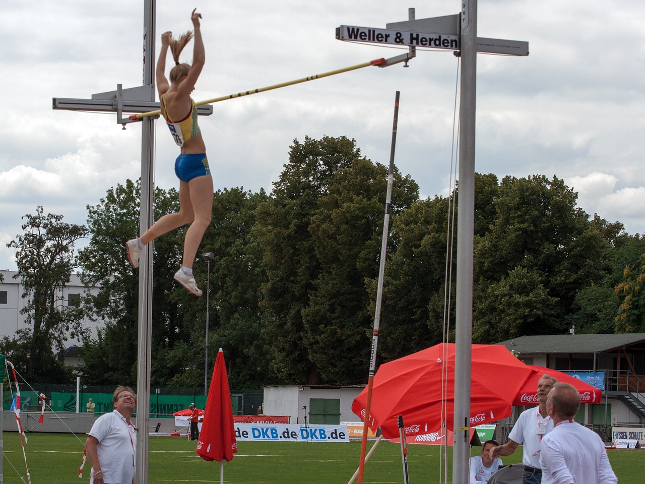 Lengvoji Atletika, Pole Vault, Sportas, Junior Gala Manheimas, Nemokamos Nuotraukos,  Nemokama Licenzija