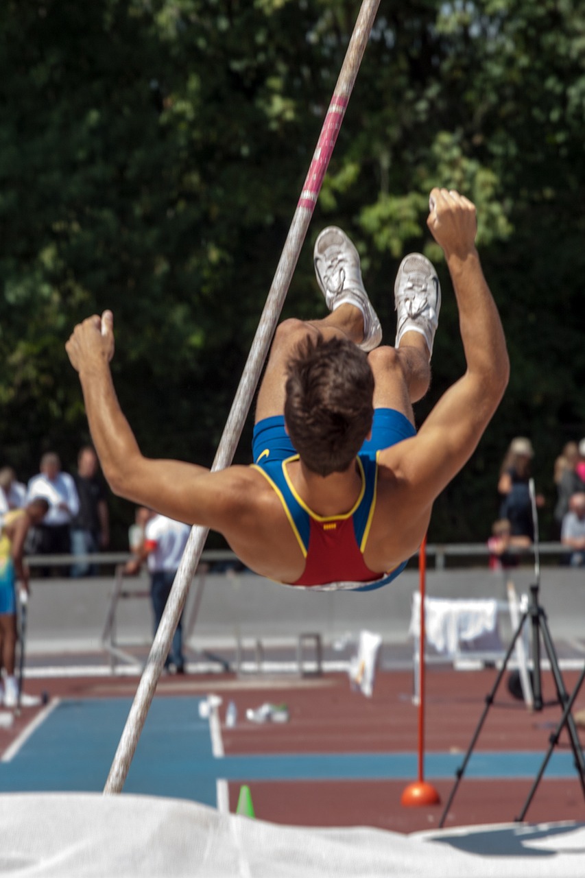 Lengvoji Atletika, Pole Vault, Sportas, Junior Gala Manheimas, Nemokamos Nuotraukos,  Nemokama Licenzija