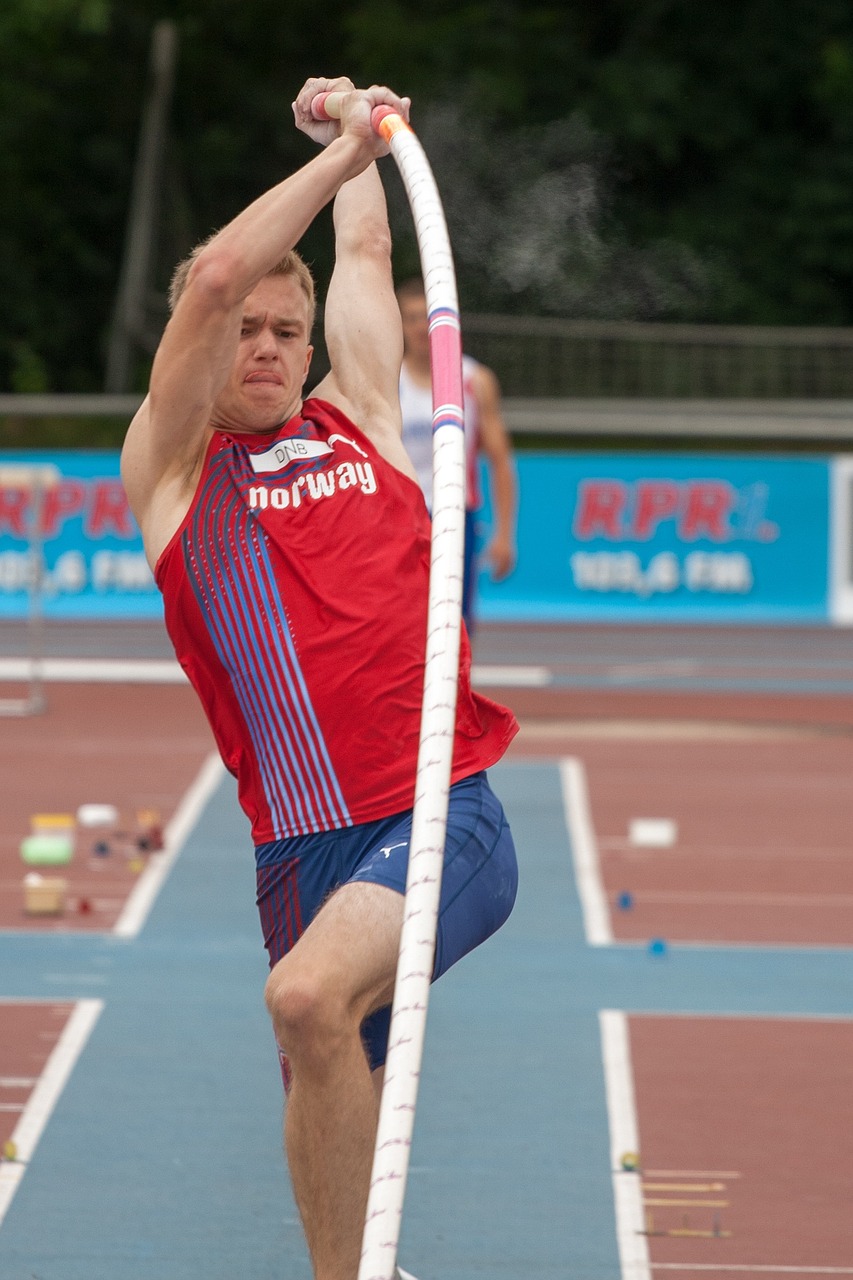 Lengvoji Atletika, Pole Vault, Sportas, Junior Gala Manheimas, Nemokamos Nuotraukos,  Nemokama Licenzija