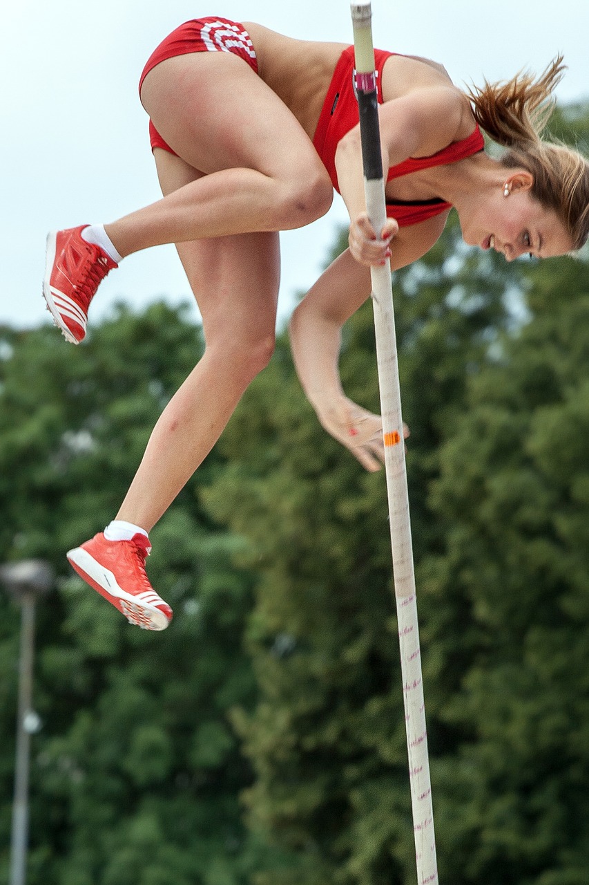 Lengvoji Atletika, Pole Vault, Sportas, Junior Gala Manheimas, Nemokamos Nuotraukos,  Nemokama Licenzija