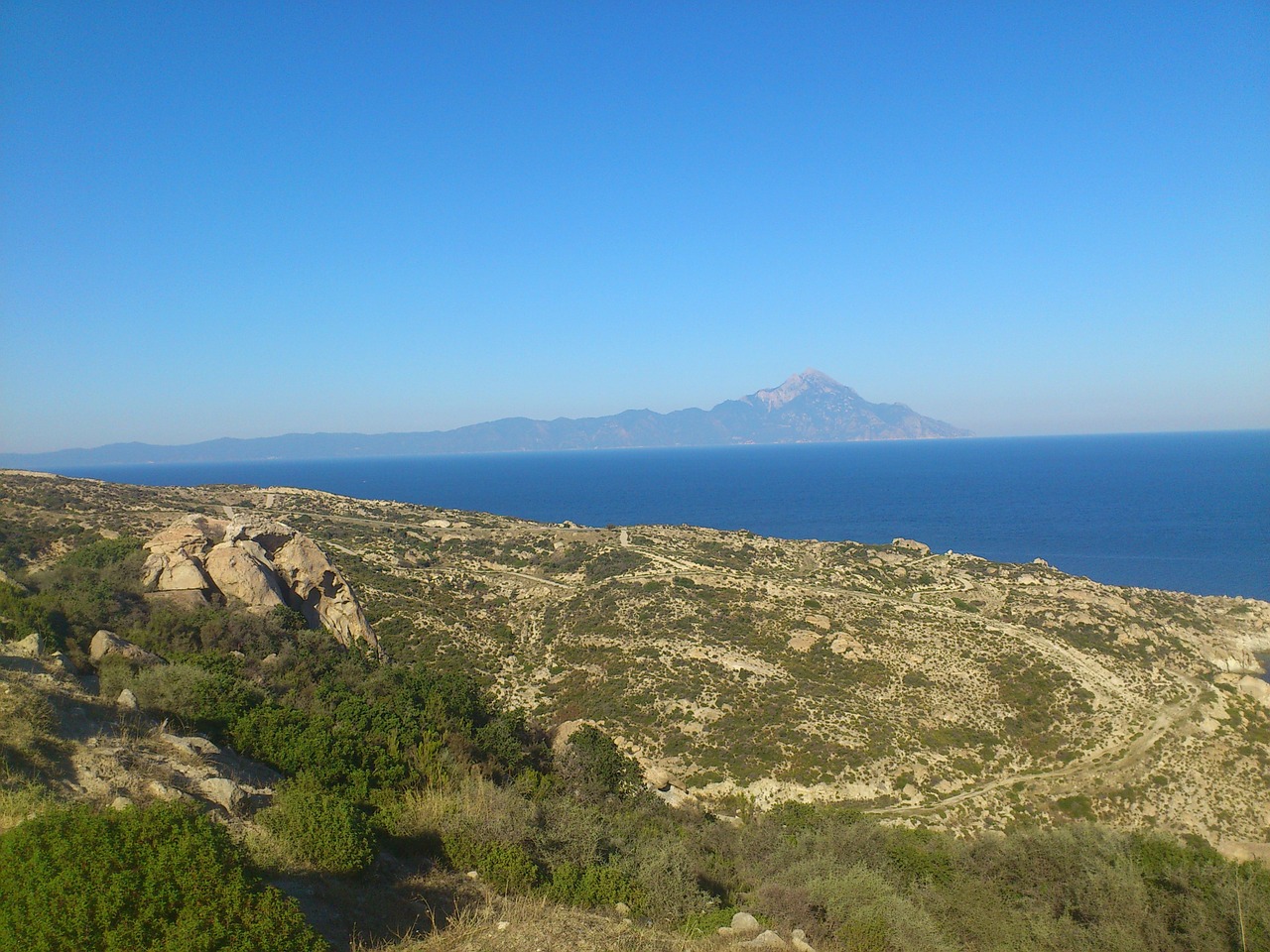 Athos, Halkidiki, Sithonia, Kalnas, Vienuolis, Vienuolynas, Nemokamos Nuotraukos,  Nemokama Licenzija