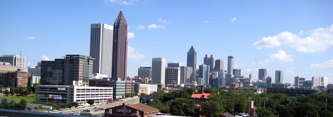 Atlanta,  Centro,  Midtown,  Panorama,  Miesto Panorama,  Gruzija,  Dangoraižiai,  Didmiestis,  Metropolis,  Jungtinės Valstijos