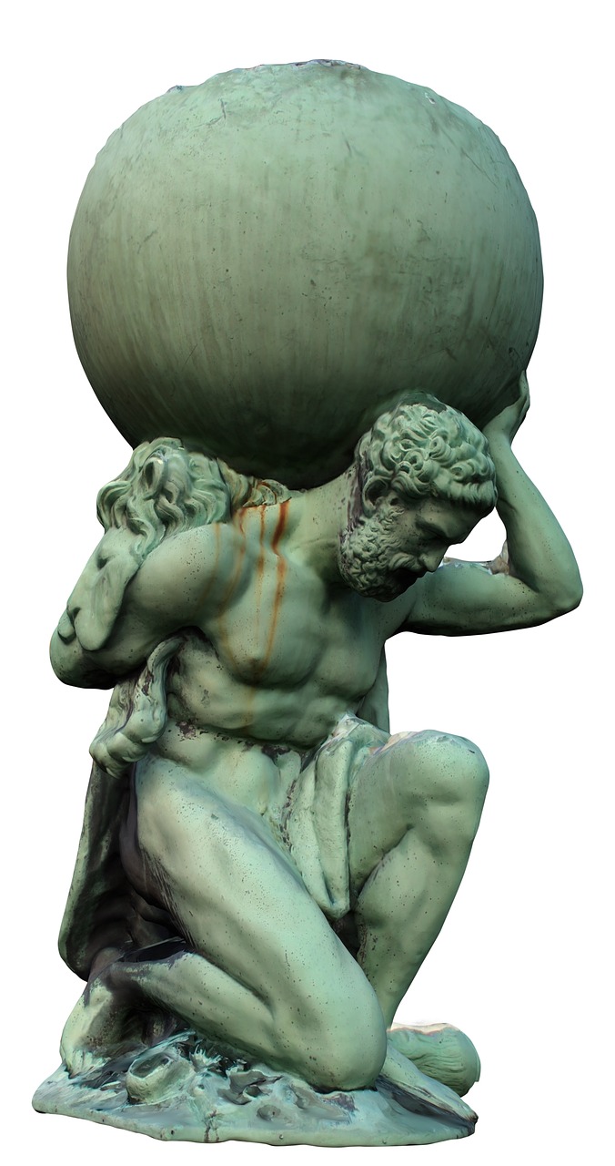 Atlasas, Skulptūra, Mitas, Istorinis, Paminklas, Vyras, Statula, Mitologija, Klasikinis, Senovės