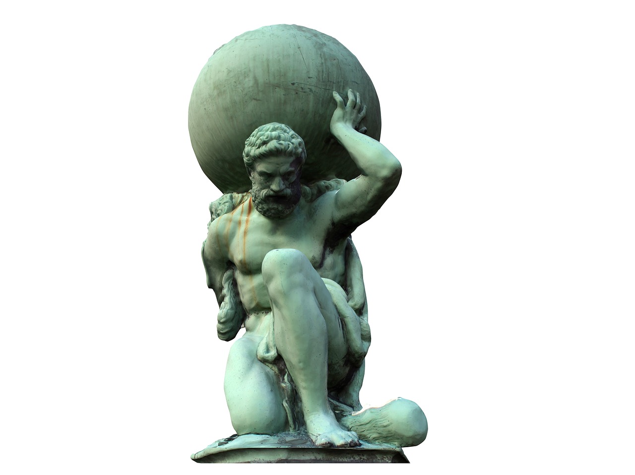 Atlasas, Skulptūra, Statula, Senas, Istorija, Kultūra, Mitologija, Senovės, Jėga, Graikų Kalba