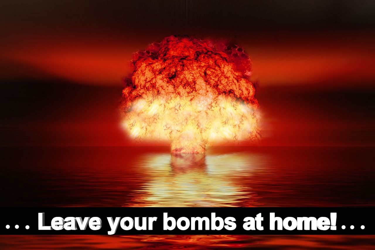 Atominė Bomba, Atominiai Ginklai, Sprogimas, Grybai, Grybų Debesys, Branduolinės Jėgos, Usa, Šiaurės Korėja, Baimė, Karas