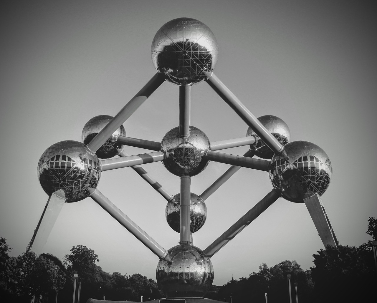 Atomas,  Briuselis,  Belgija,  Atomas,  Paminklas, Nemokamos Nuotraukos,  Nemokama Licenzija