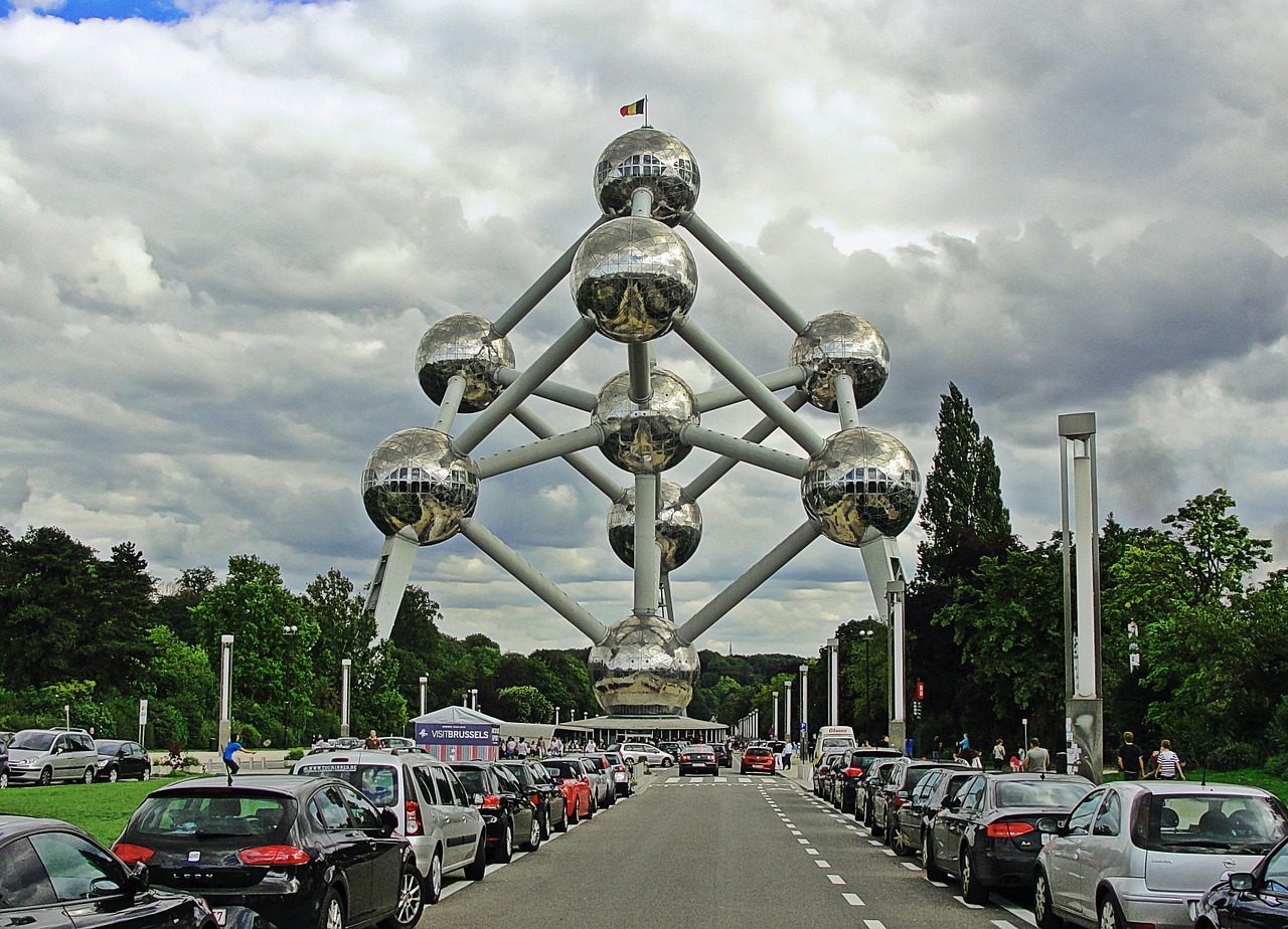 Atomas, Heiselio Parkas, Briuselis, Belgija, Pasaulio Mugė, Paminklas, Nemokamos Nuotraukos,  Nemokama Licenzija