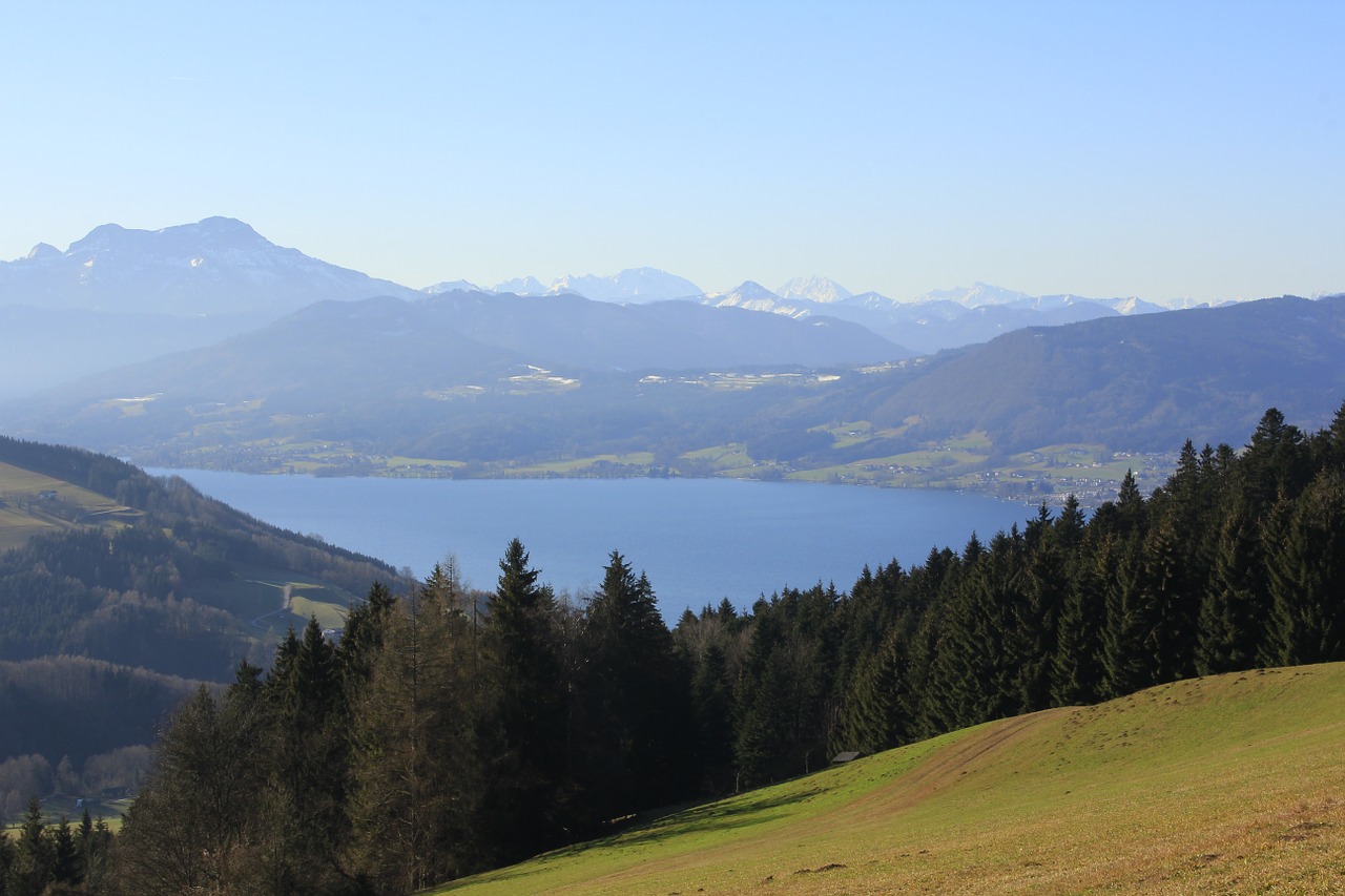 Attersee, Salzkammergut, Pavasario Peizažas, Nemokamos Nuotraukos,  Nemokama Licenzija