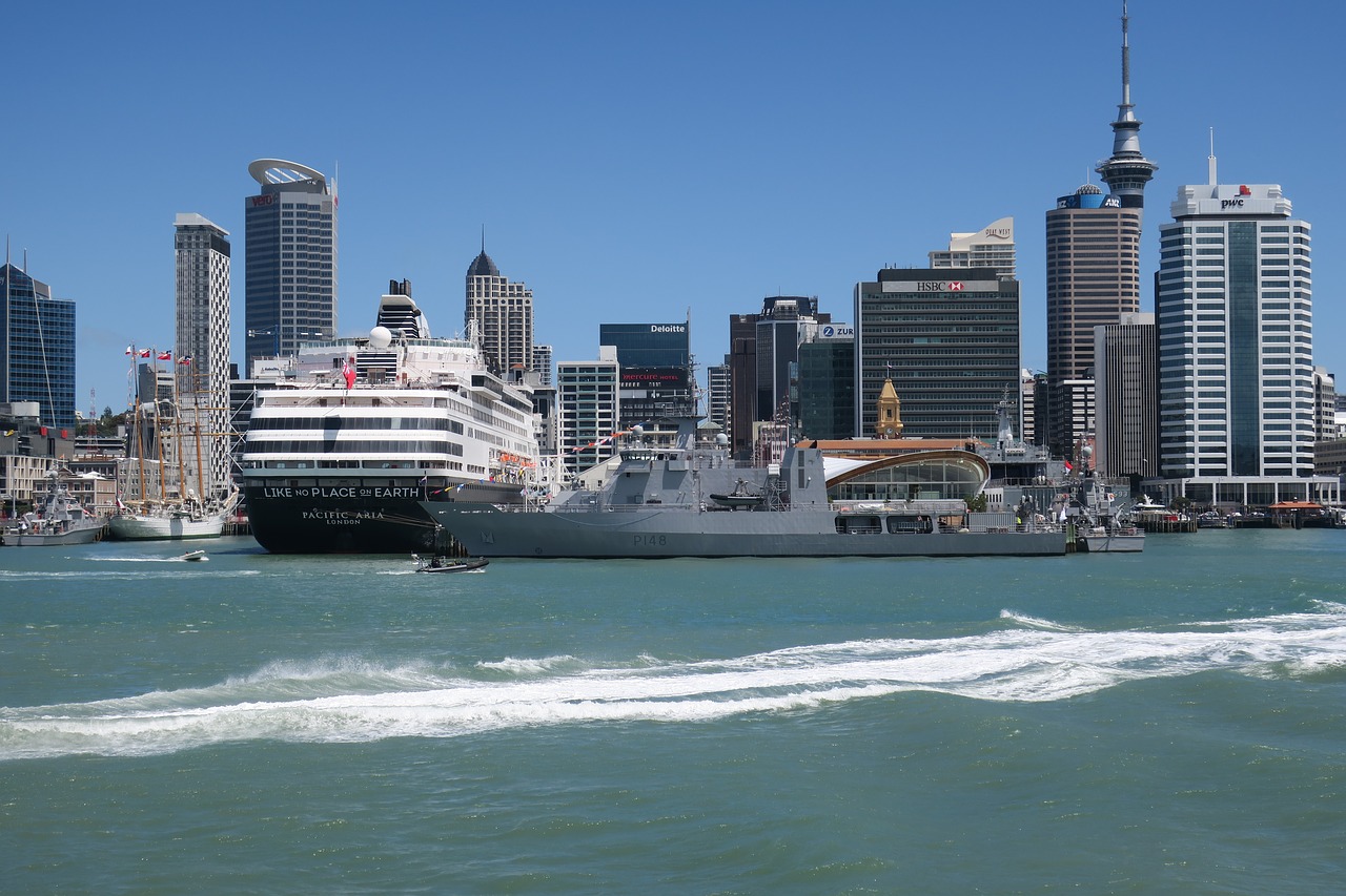 Auckland, Kranto, Karinis Jūrų Laivynas, Kruizinis Laivas, Aukštas Laivas, Nemokamos Nuotraukos,  Nemokama Licenzija