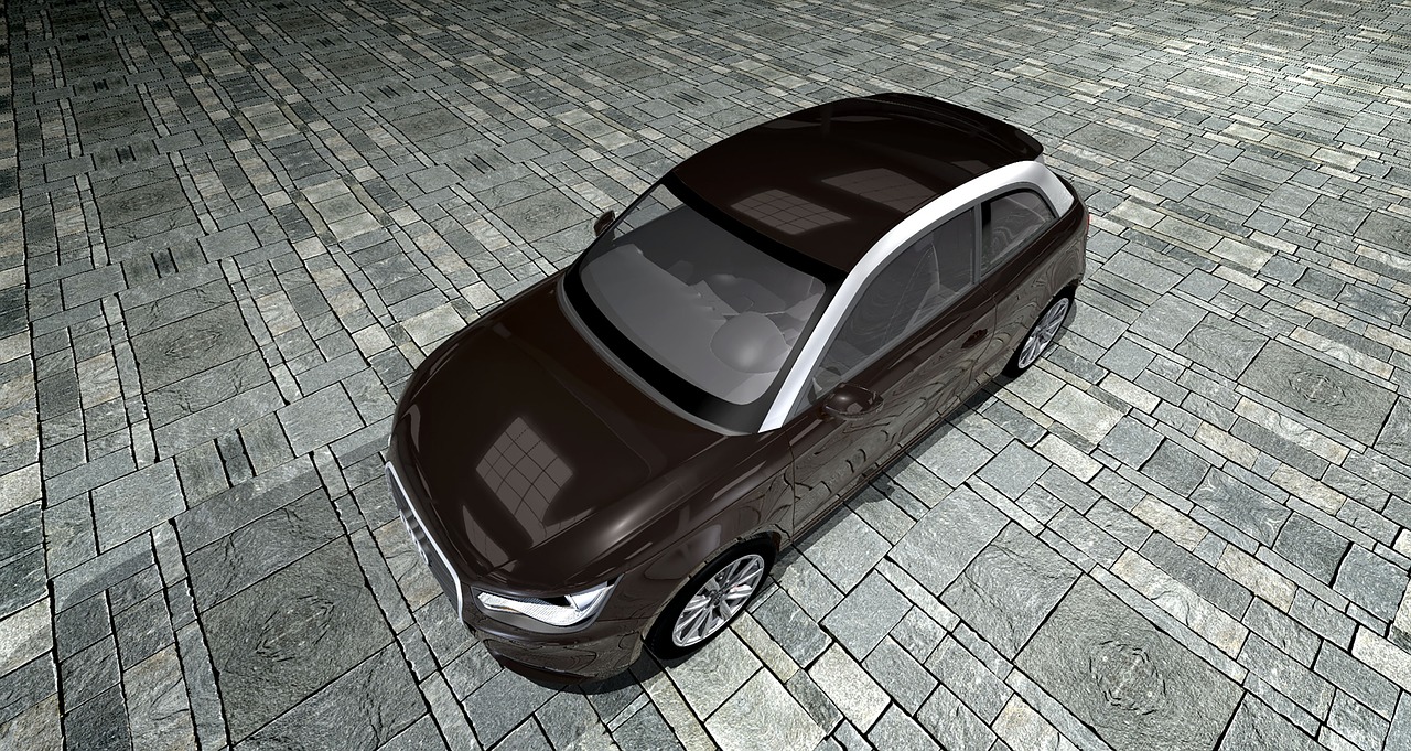 Audi, Automatinis, Chromas, Atvaizdavimas, 3D Modelis, Juoda, Testas, Tekstūros, Nemokamos Nuotraukos,  Nemokama Licenzija