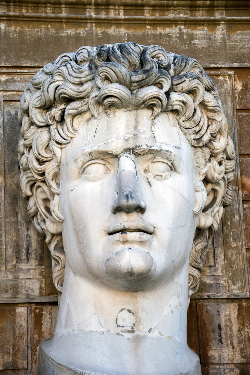 Augustus, Pagrindinis, Statula, Roma, Senovės Laikai, Veidas, Akmuo, Italy, Nemokamos Nuotraukos,  Nemokama Licenzija