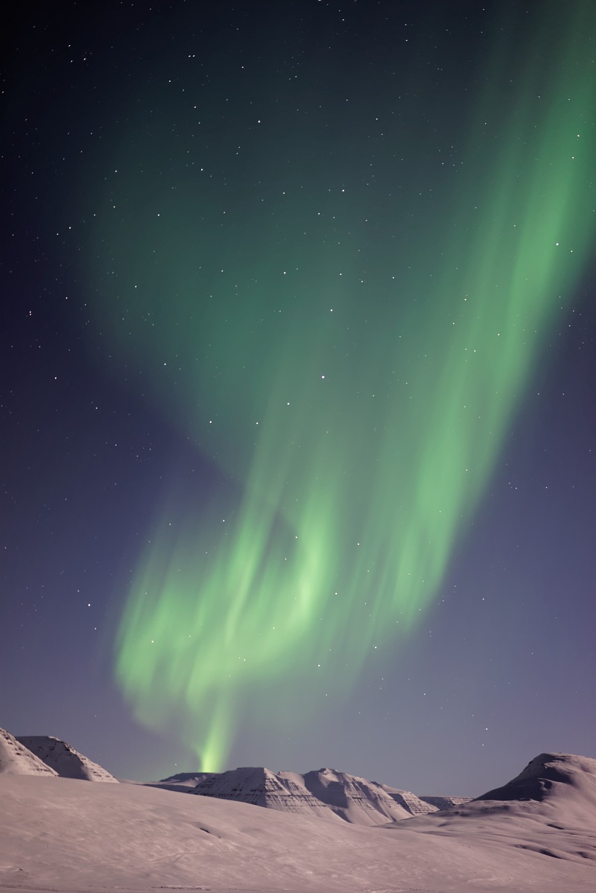 Aurora Borealis, Šaltas, Kraštovaizdis, Šiaurės Pašvaistė, Lauke, Dangus, Sniegas, Žiema, Nemokamos Nuotraukos,  Nemokama Licenzija