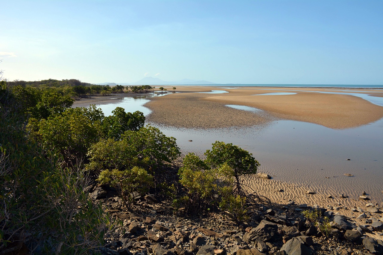 Australia, Queensland, Kalno Bėdas, Bankas, Jūra, Smėlis, Nemokamos Nuotraukos,  Nemokama Licenzija