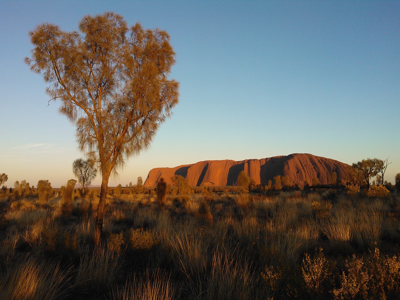 Australia, Uluru, Ayers Rock, Saulėtekis, Nemokamos Nuotraukos,  Nemokama Licenzija