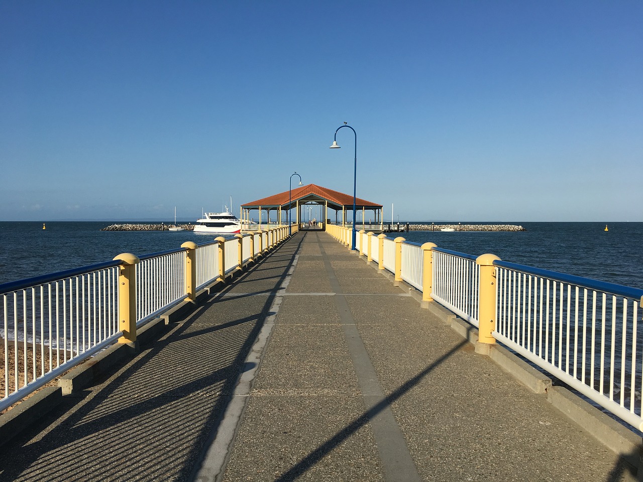 Australia, Redcliffe, Queensland, Vanduo, Gamta, Punktas, Kvapą Gniaužianti, Apsvaiginimo, Dangus, Lauke