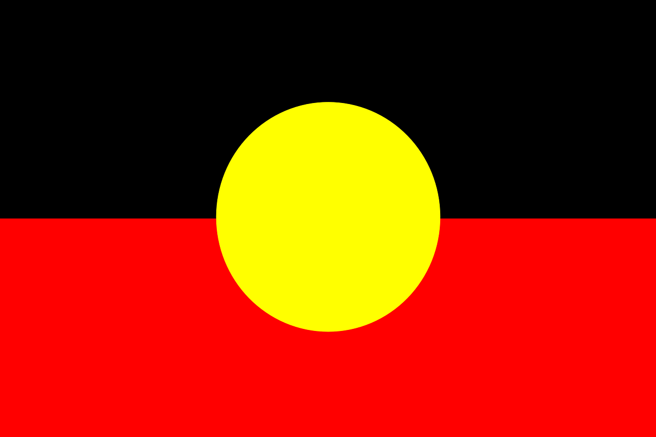 Australijos Aborigenai, Vėliava, Vietiniai Australai, Aborigenai, Pareigūnas, Legalus, Politinis, Etninis, Australia, Nemokama Vektorinė Grafika