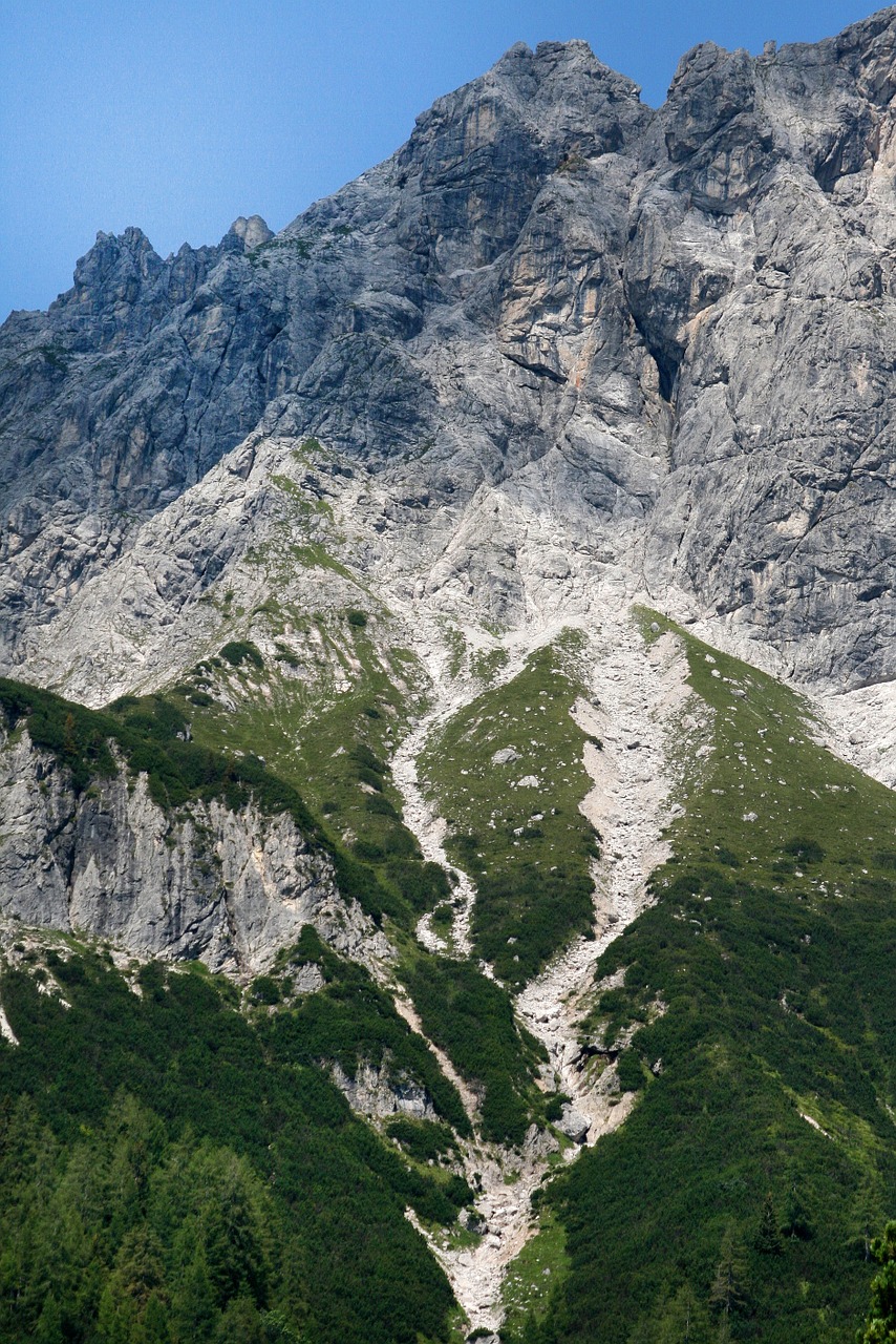 Austria, Kalnas, Alpės, Kalnai, Poilsis, Gamta, Alpinizmas, Pušis, Medžiai, Žalias