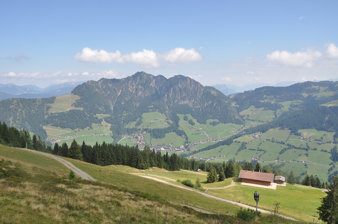 Austria, Alpių, Kalnai, Panorama, Gamta, Vasara, Kalnų Peizažas, Kalnų Pieva, Nemokamos Nuotraukos,  Nemokama Licenzija