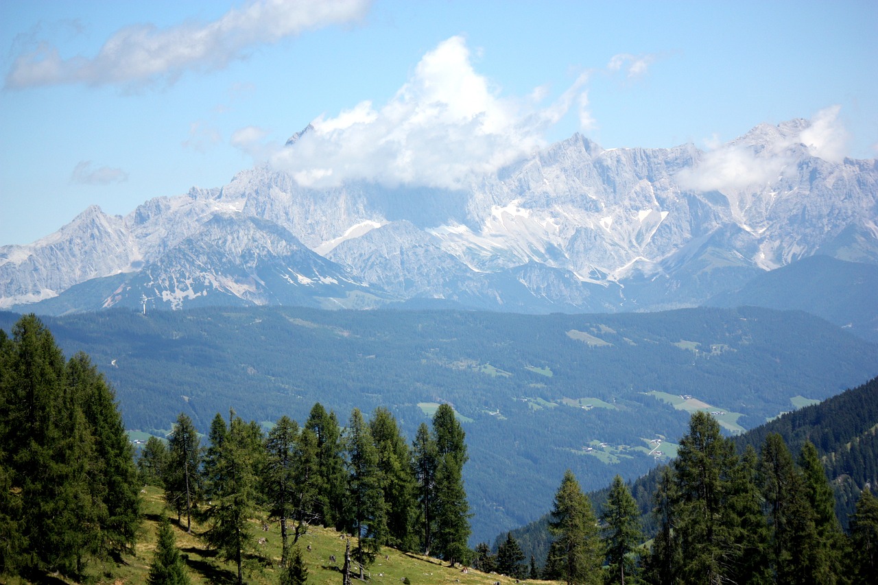 Austria, Alpių Kalnai, Vasara, Flachau, St Johann, Vaizdas, Rokas, Gamta, Žygiai, Šventė
